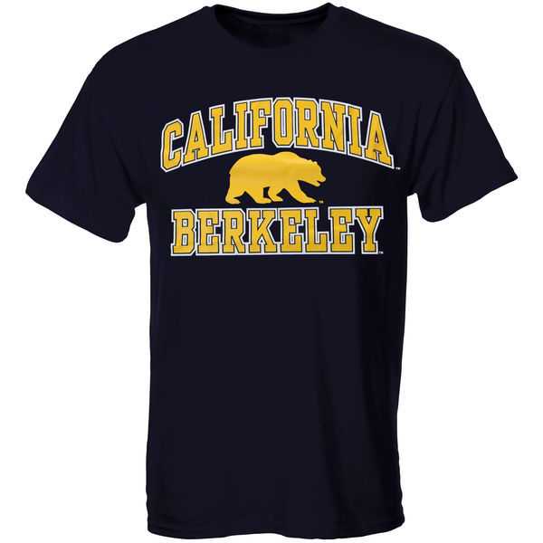 Cal Bears Arch Over Logo II WEM T-Shirt - Navy Blue,We sell and wholesale Cal Bears Arch Over Logo II WEM T-Shirt - Navy Blue on line form chian!